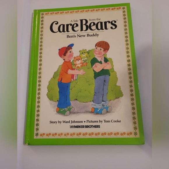 parker brothers Other - Ben's New Buddy (Tale from the Care Bears) vtg kids book about dealing w Bully